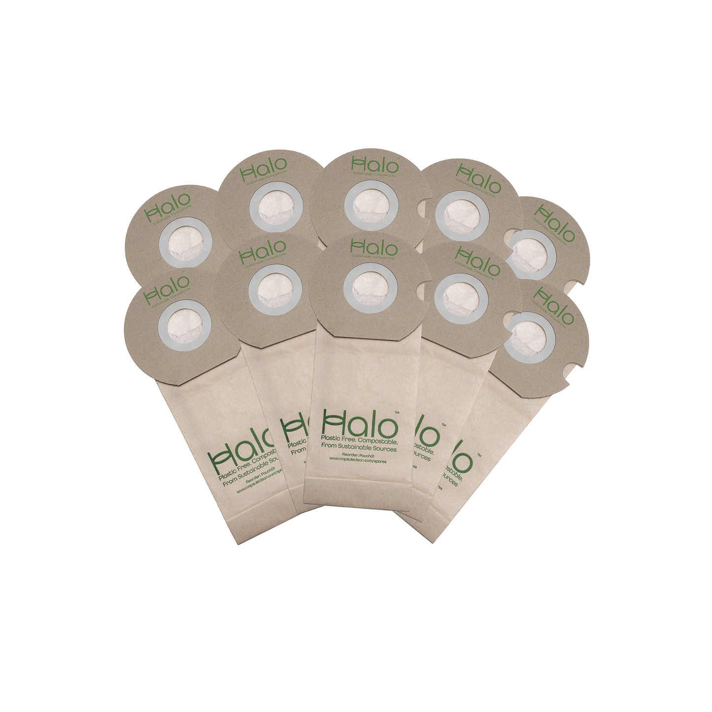 Halo Capsule X Vacuum Bags 10 Pack