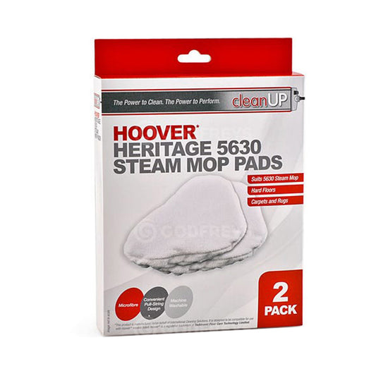 CleanUp Hoover Heritage 5630 Steam Mop Pads 2 Pack