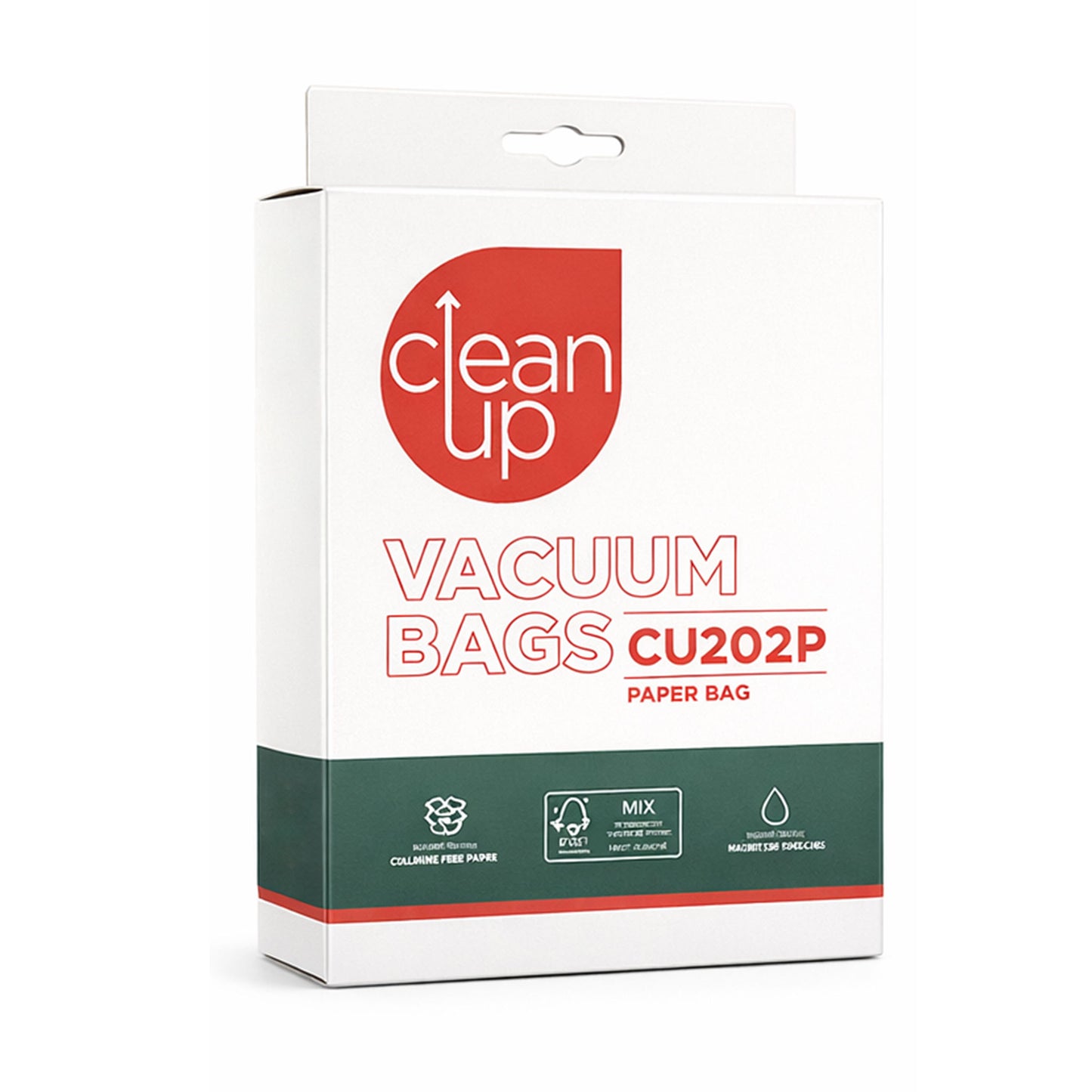 CleanUp CU202P Vacuum Bags 10 Pack