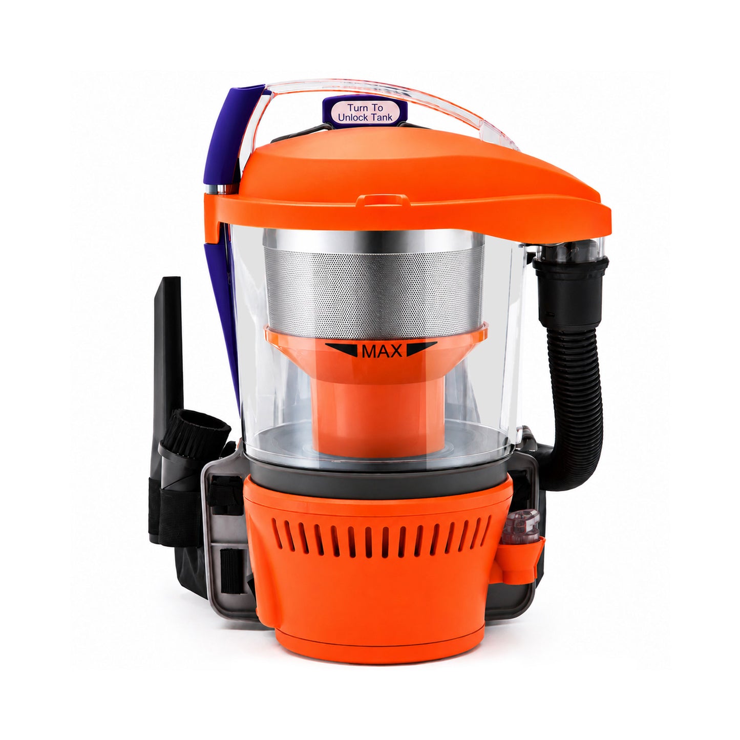 Rugged® Advantage Turbo 32mm Multi-Cyclone Backpack Vacuum Cleaner