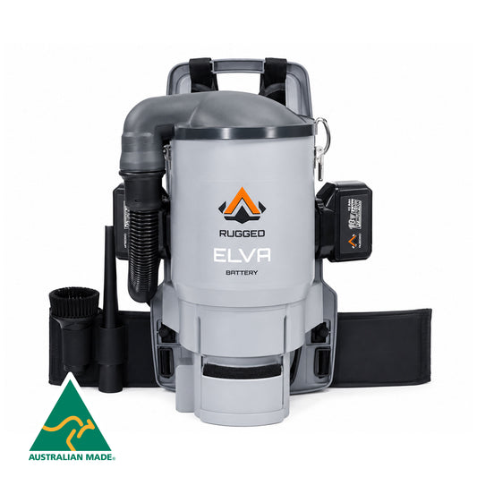 Rugged® Elva 32mm Cordless Backpack Vacuum Cleaner