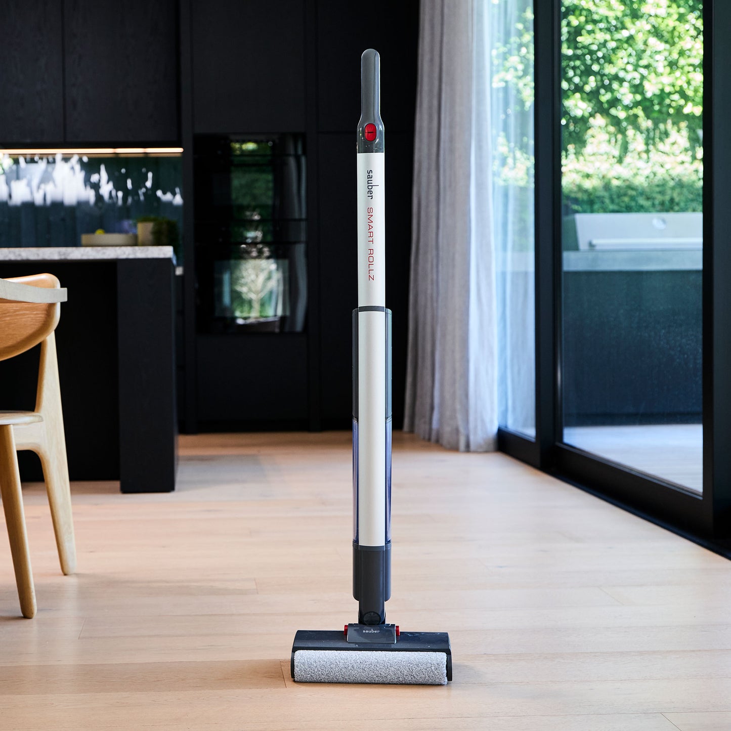 Sauber Smart Rollz Cordless Hard Floor Washer Cleaner