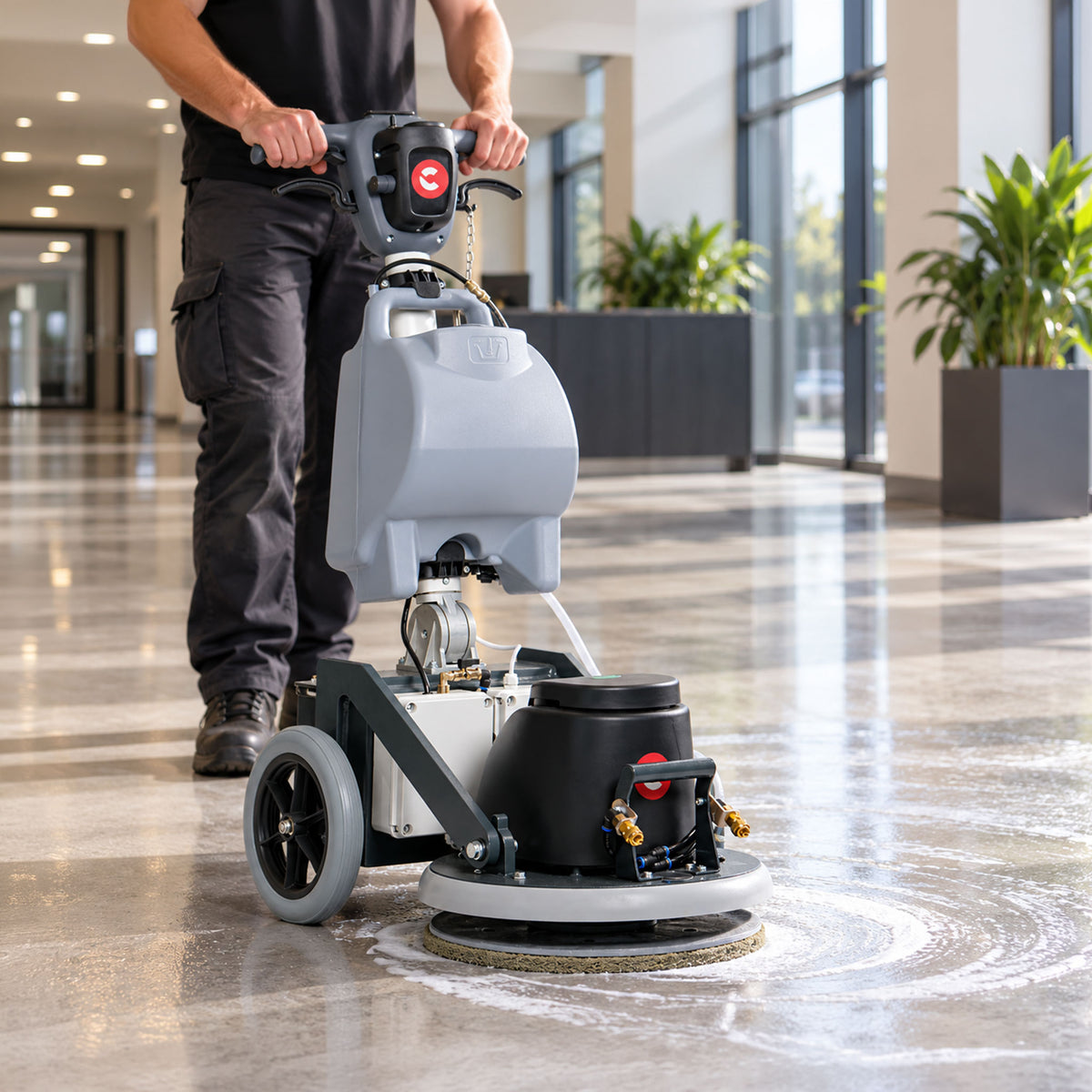 Comac TOR43 Orbital Scrubber Complete Battery Operated