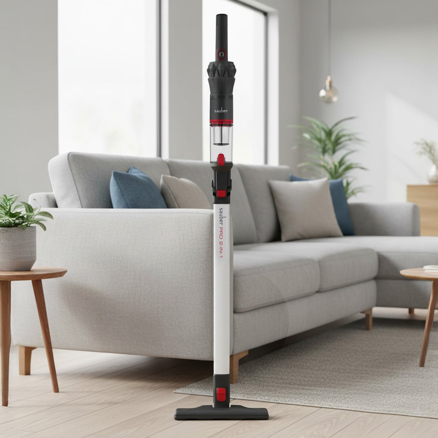 Sauber Pro 2-in-1 Handheld & Stick Vacuum