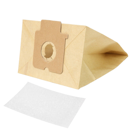 CleanUp CU63P Vacuum Bags 5 Pack + 1 Filter