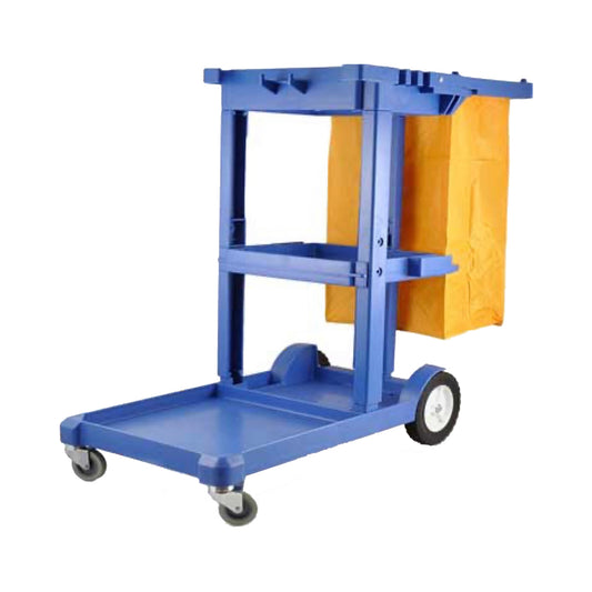 Pullman Multi Function Janitors Cleaning Cart with Bag