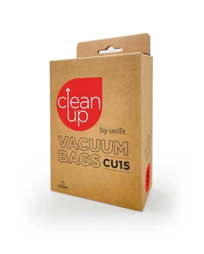 CleanUp CU15P Vacuum Bags 5 Pack