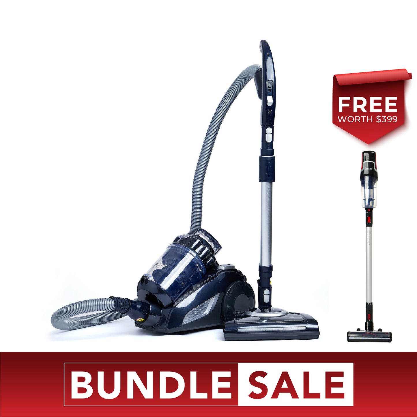 Sauber Allergy Bagless Vacuum Cleaner