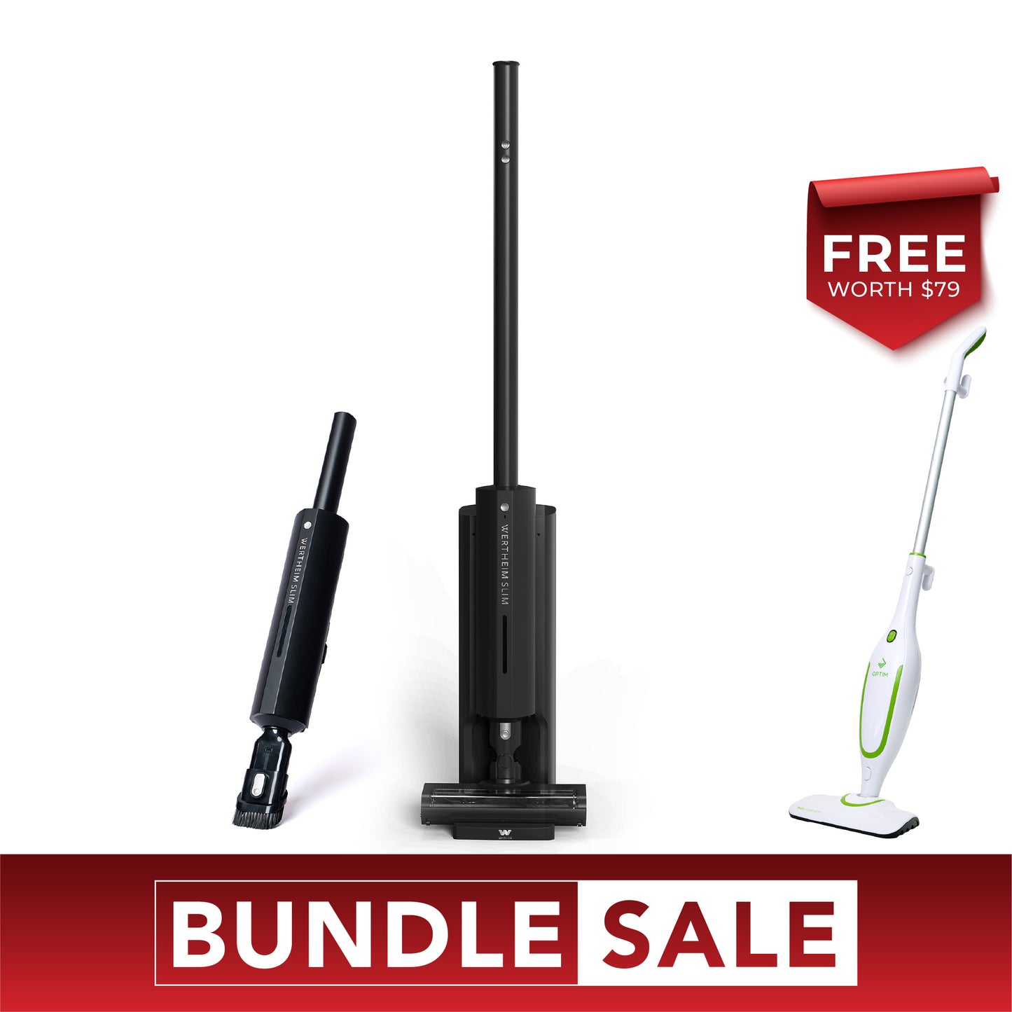 Wertheim Slim Stick Vacuum With Empty Station