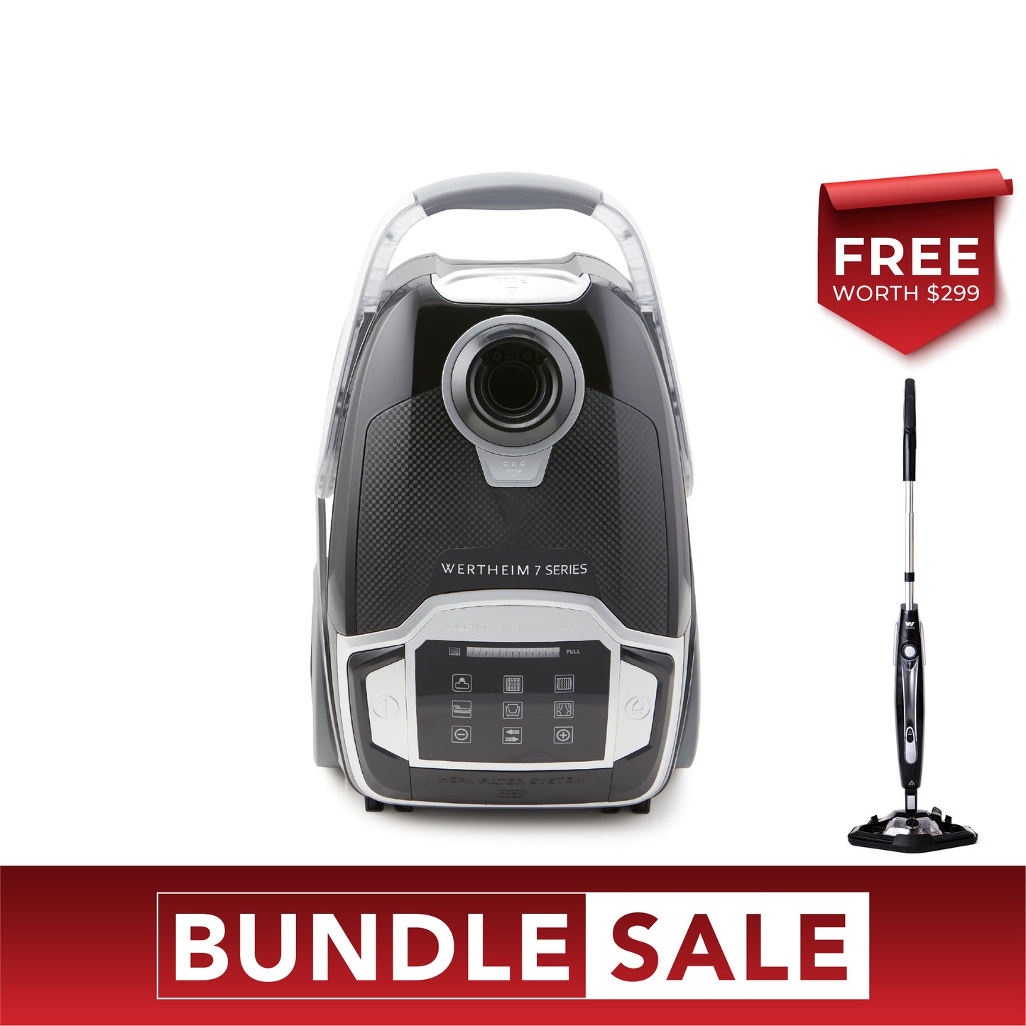 Wertheim 7 Series Bagged Vacuum Cleaner