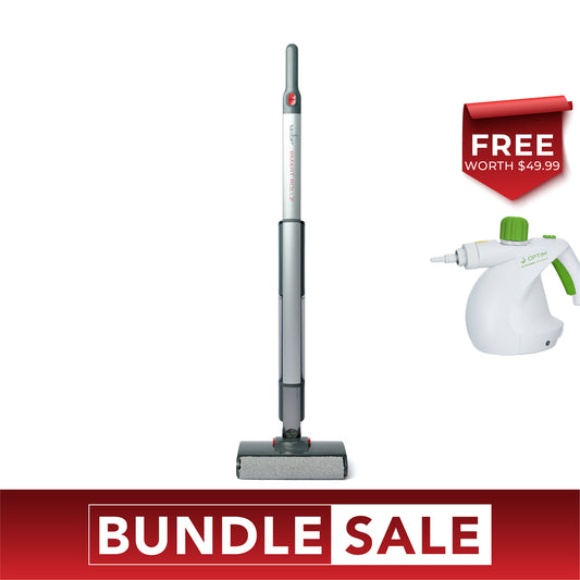 Sauber Smart Rollz Electric Hard Floor Cleaner & Mop with One-Touch Self-Cleaning