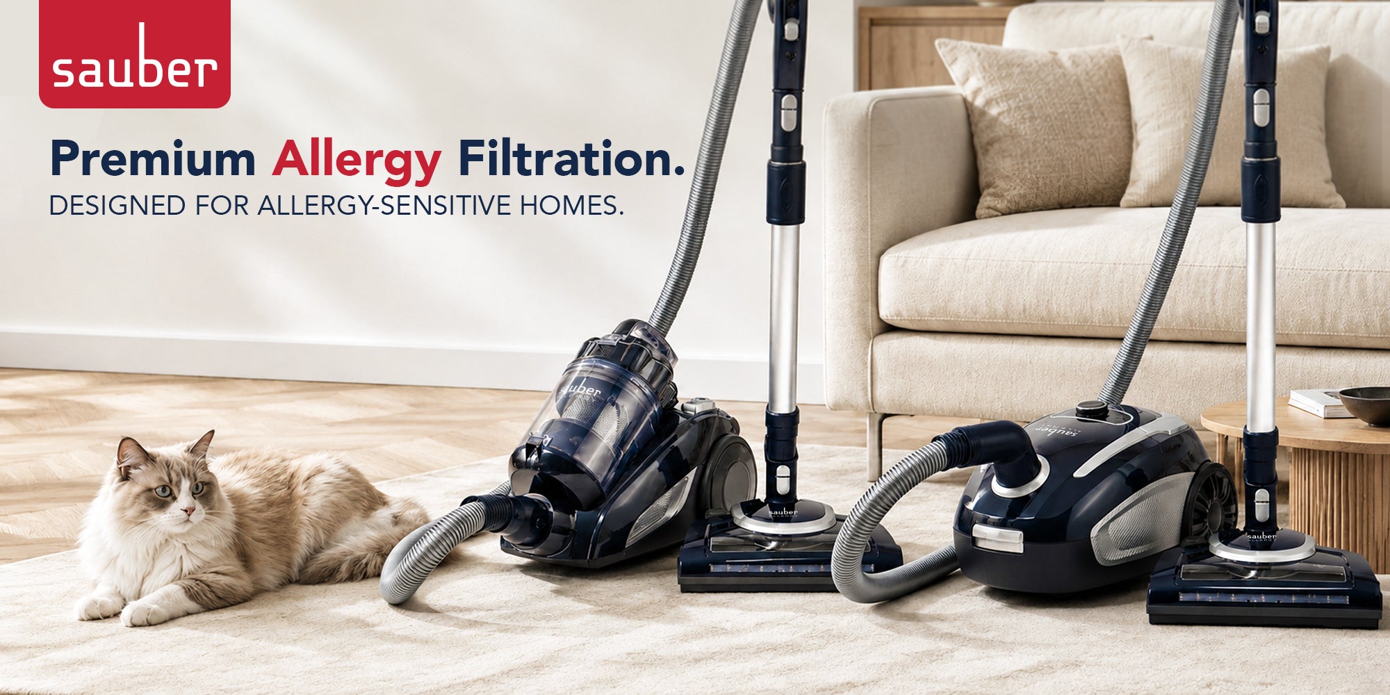 Sauber Allergy Family - Premium Allergy Filtration
