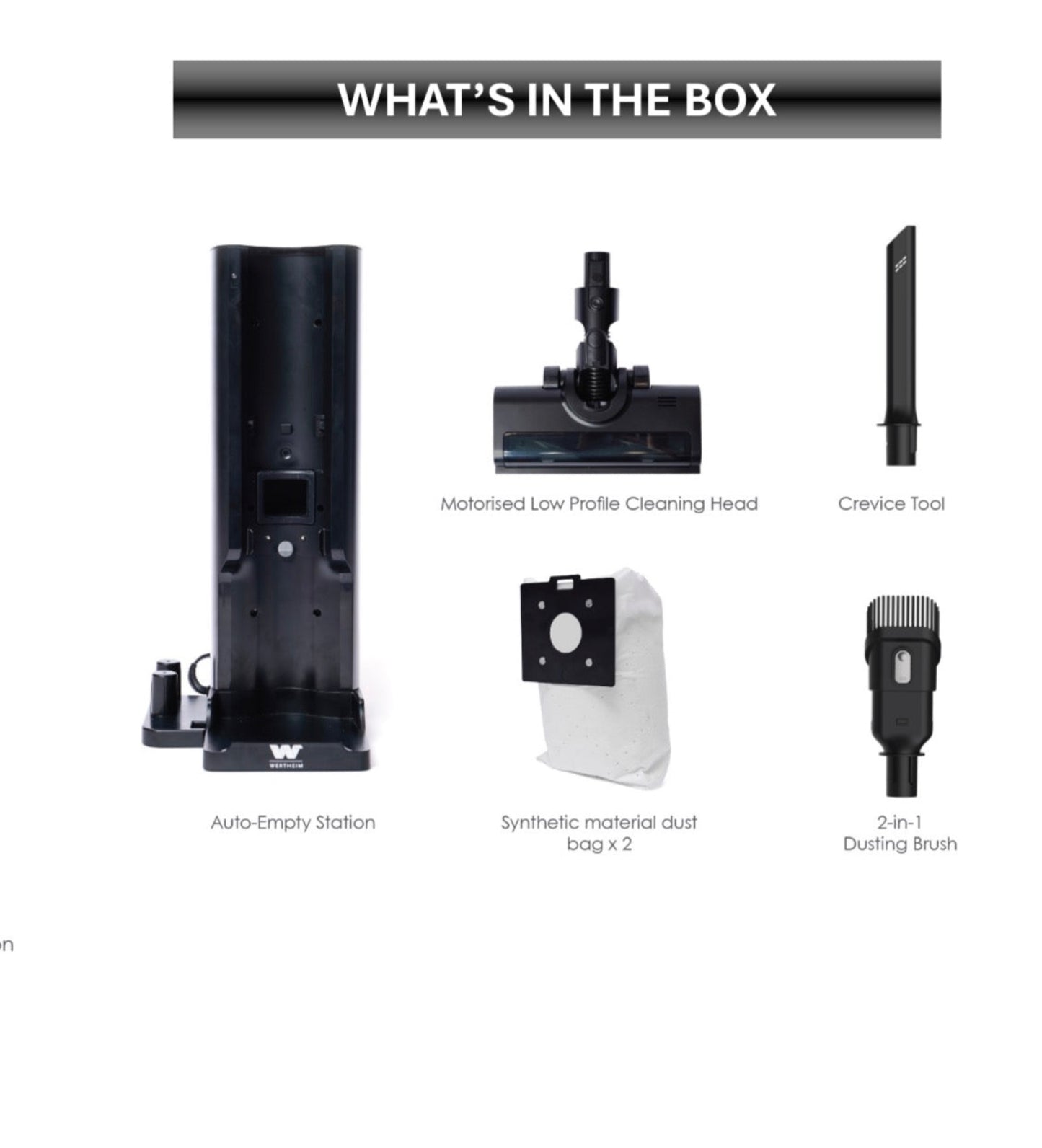 Wertheim Slim Stick Vacuum With Empty Station