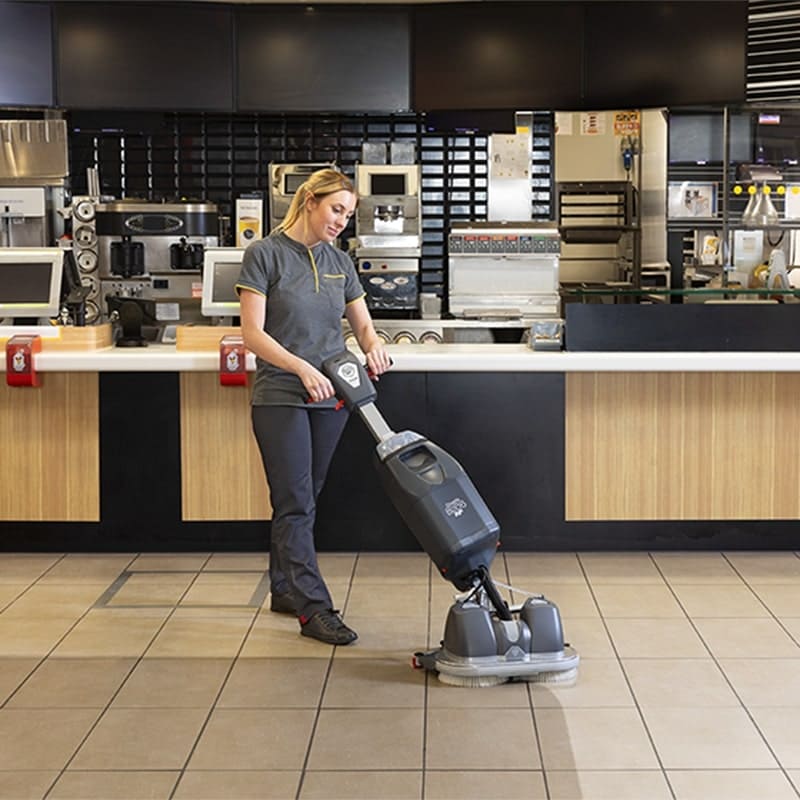 Numatic 244NX Compact Scrubber Dryer with Battery