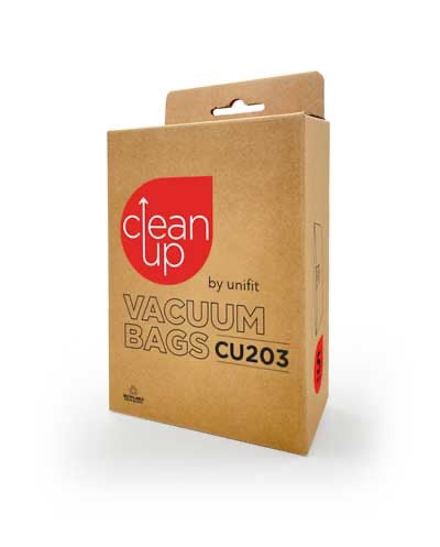 CleanUp CU203P Vacuum Bags 5 Pack